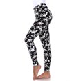 thumbnail image 3 of White Mark Legging Imprimé Chat Super Doux pour Femmes, 3 of 5
