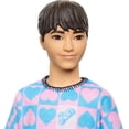 thumbnail image 3 of Barbie Fashionistas Ken Doll #219 with Slender Body & Removable Outfit, 3 of 6