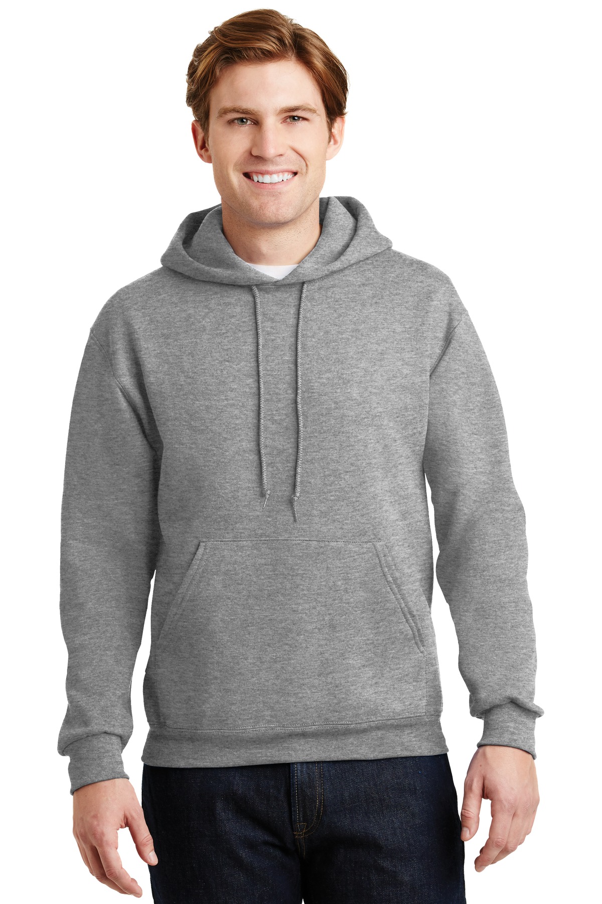 Jerzees Chandail à Capuche pour Hommes Manches Longues SUPER SWEATS 4997M