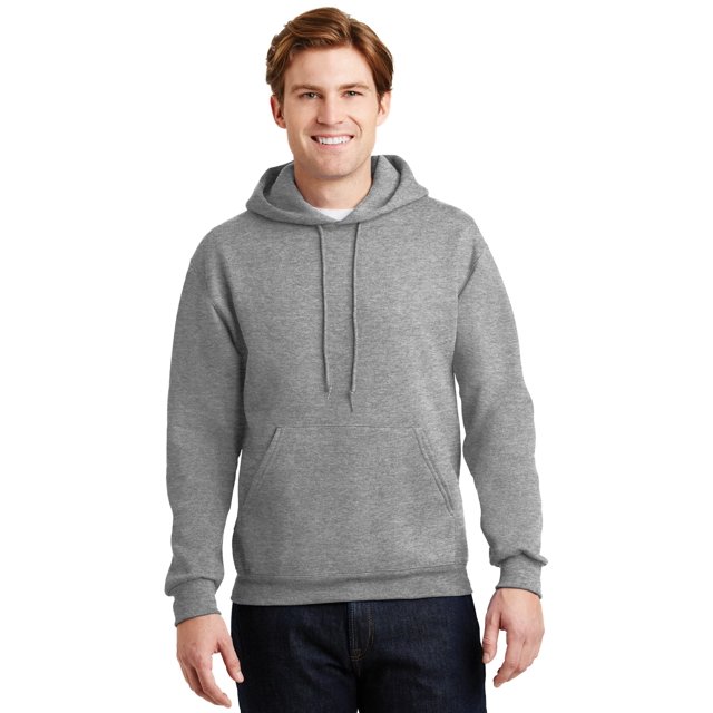 Jerzees Chandail à Capuche pour Hommes Manches Longues SUPER SWEATS 4997M