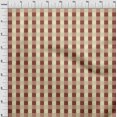 thumbnail image 3 of oneOone Cotton Flex Light Yellow Fabric Gingham Check Craft Projects Decor Fabric Printed By The Yard 40 Inch Wide, 3 of 4