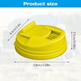 thumbnail image 3 of Sealing Upgraded Can Covers for Cola Can Lid Protectors Reusable Spill Stopper Designed for Standard Size Cans 24 Inches, 3 of 5