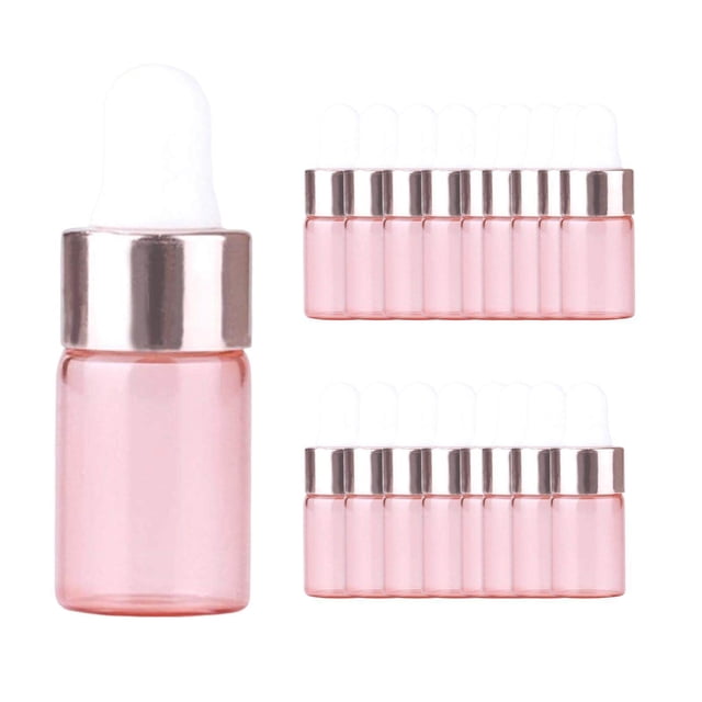 20 Pieces Essential Oil Dropper Bottles fill Dropper Bottles for Essential Oil Cosmetic Liquid 2ml
