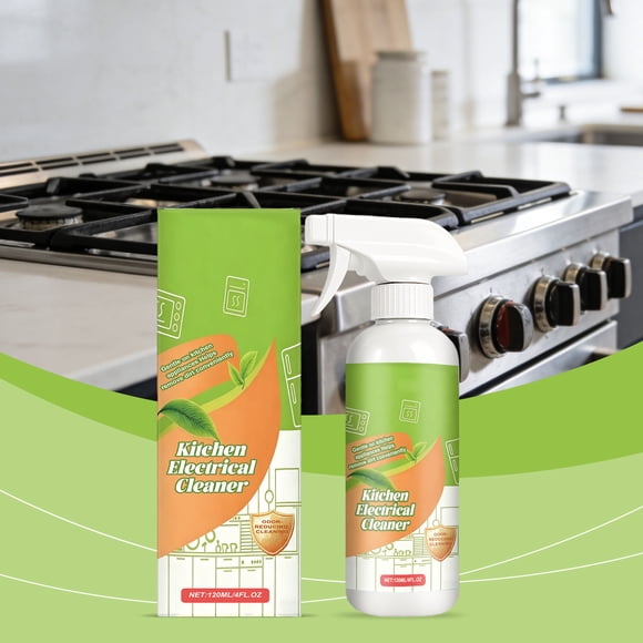 Household Appliance And Surface Cleaner,Gentle Degreaser For Electronics,Stainless Steel And Glass Cleaner,120ml Daily Cleaning Spray,Appliance Polish And Cleaner,Multipurpose Surface Cleaner