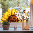 thumbnail image 2 of CEHVOM One-meter Wall Sticker Plant Sunflower Butterfly Wall Sticker Background Wall Window Room Decoration Wall Sticker Self-adhesive Wall Sticker Clearance, 2 of 7