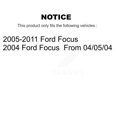 thumbnail image 2 of TOR Front Lower Suspension Ball Joints Pair for Car Ford Focus KTR-101244, 2 of 2