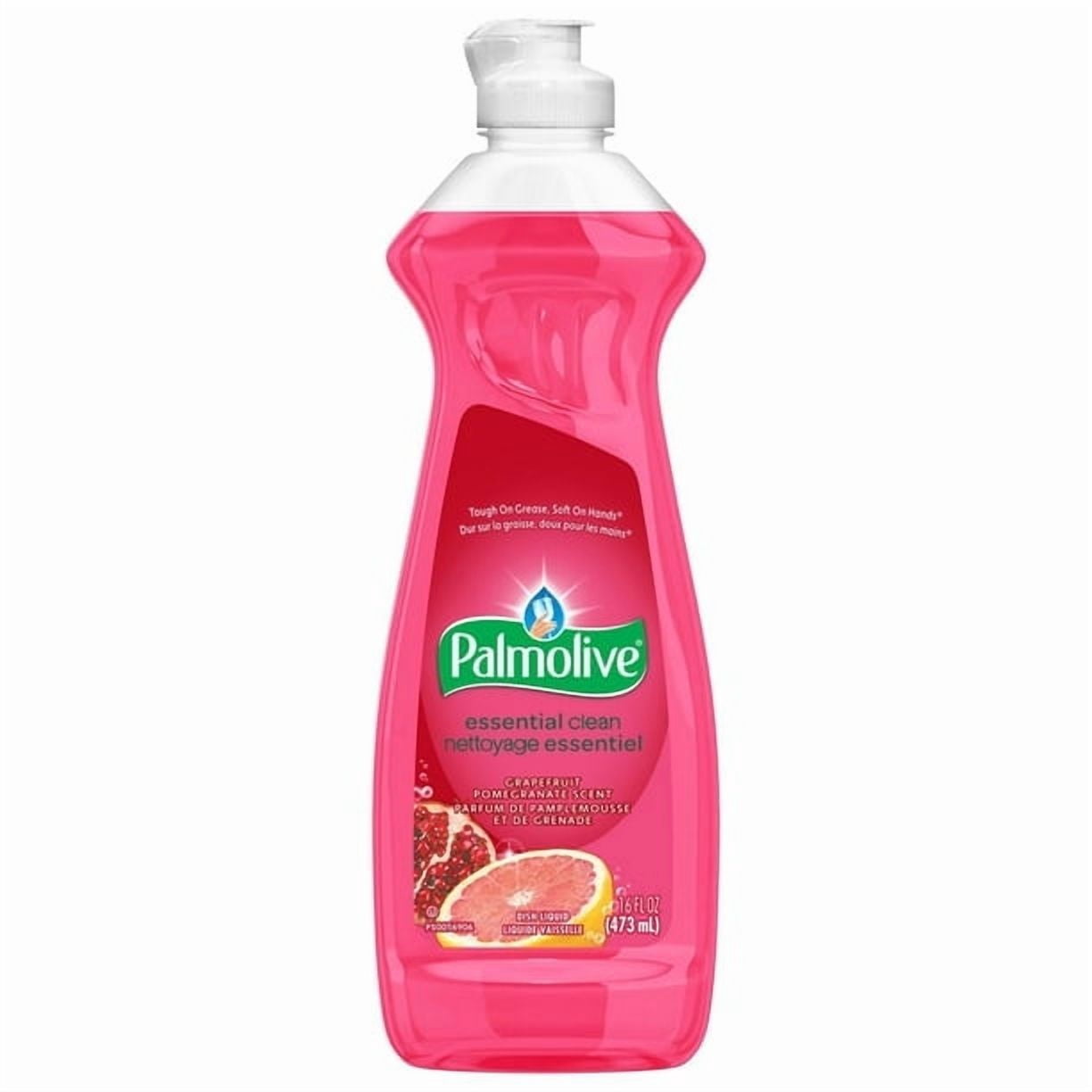 Palmolive Essential Clean Liquid Dish Soap Grapefruit Pomegranate Scent - 473 mL, Palmolive Essential Clean