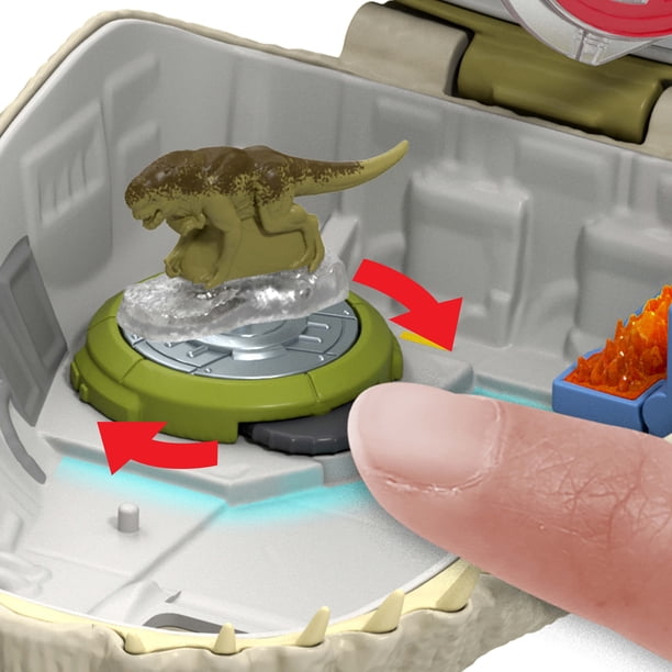 Jurassic World Rebirth Micro Adventure Mutadon Head, Playset