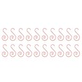 thumbnail image 1 of 20 Pcs Ornament Hooks - Band Hook Decorating Metal Wire Hangers for Deco, 1 of 2