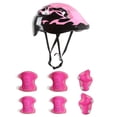 thumbnail image 2 of Meitianfacai 7 Pcs Set Children Outdoor Sport Helmet Knee Pad Cycling Skating Protective Gear Set, 2 of 7