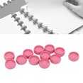 thumbnail image 4 of Binding Ring Discs, Binding Rings Mushroom Hole Plastic Accessories Ring  For Daily Light Pink, 4 of 8
