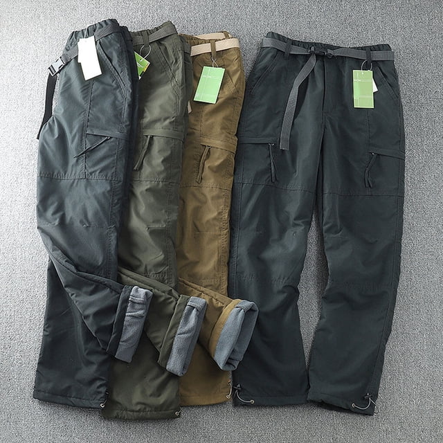 Shell Pants Hiking Trousers Camping Shell Pants Outfit Protector Multipurpose Multi Bag Overalls Solidness Hunting Equipment Black M