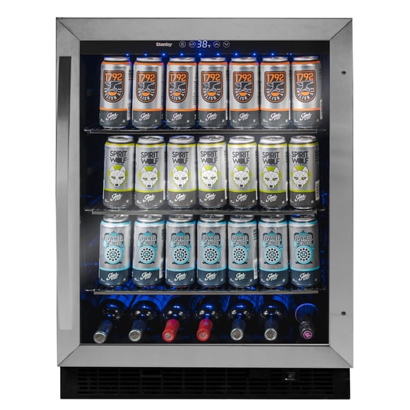 Danby DBC057A1BSS 5.7 cu. ft. Built-in Beverage Center in Stainless Steel