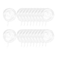 thumbnail image 2 of jifeng 20Pcs Fillable Helium Transparent Balloon for Bridal Shower Backyard Wedding 12inch, 2 of 9