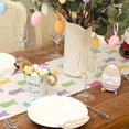 thumbnail image 5 of Easter Table Runner 13 x 48 Inch, Colorful Bunny Decorative Rustic Holiday Spring Table Decoration for Kitchen Dinning, Indoor Outdoor Dinner Party Décor GT086-48, 5 of 5