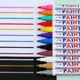 thumbnail image 3 of babydream1 Universal Waterproof Permanent Paint Marker Pen Car Tire Tread Rubber Metal Yellow, 3 of 6