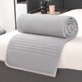 thumbnail image 4 of Maplenight Throw Double Bedding Blanket Summer Cooler Blanket Suitable For All Seasons Soft Cover Blanket 60 Inches By 79 Inches Gray, 4 of 6