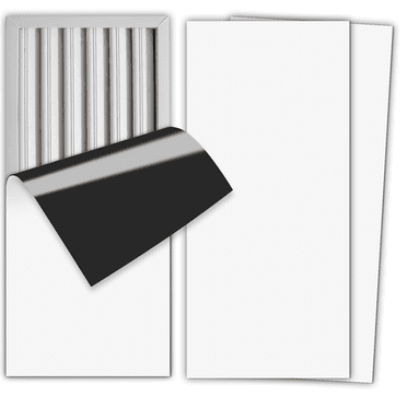 Couvre-vent Magnétique pour Sol Mur Plafond Registre Couvre-vent, 4 Pcs Couvre-vent Électrique pour Maison HVAC et AC