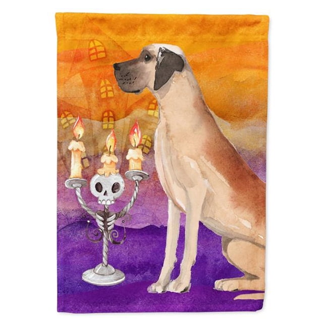 Carolines Treasures CK3218GF Hallween Great Dane Drapeau de Jardin