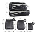 thumbnail image 3 of MesaSe 3PCS Travel Storage Bag - 3 Pieces Multi-Function Baggage Sorting Bag  Waterproof Travel Compression Bag, 3 of 12