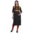 thumbnail image 1 of Bimba Kurta Imprimée Tunique Droite Hauts Femmes Tenue d'Été Kurti pour Dames, 1 of 5