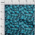 thumbnail image 2 of oneOone Georgette Viscose Blue Fabric Abstracts Sewing Craft Projects Fabric Prints By Yard 42 Inch Wide, 2 of 4