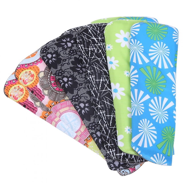 Serviette Hygiénique Réutilisable Serviette Menstruelle Réutilisable Pratique Confortable à Porter Anti-Allergique pour Femmes Bureau Maison Femmes Menstruées