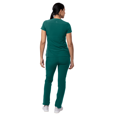 thumbnail image 2 of Adar Addition Go-Basic Scrub Set For Women - Slim V-Neck Scrub Top & Skinny Cargo Scrub Pants, 2 of 7