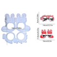 thumbnail image 1 of Christmas Eyeglass Frame Earring Silicone Molds Pendant Epoxy Resin Mold, 1 of 4