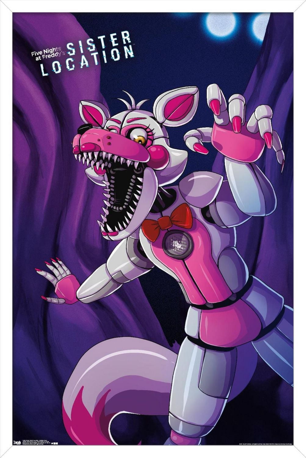 Five Nights at Freddy's: Sister Location - Funtime Foxy Wall Poster