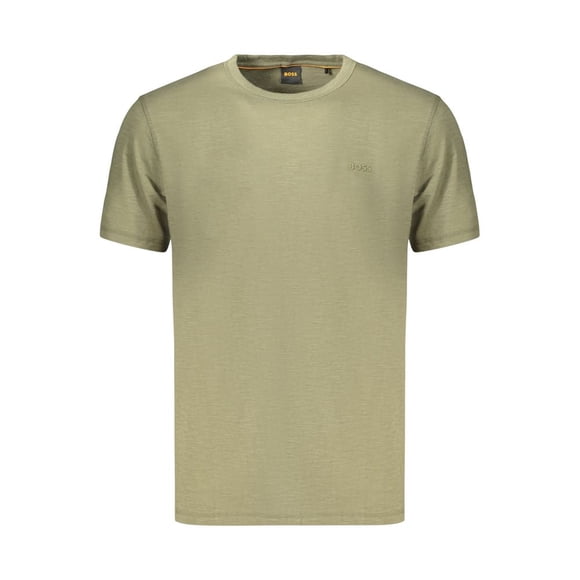 Hugo Boss Green Cotton Men's T-Shirt