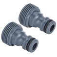 thumbnail image 1 of LYUMO Tap Nipple,2Pcs Quick Connector Nipple G3/4 Male Thread Hose Pipe Adapter Garden Irrigation,Quick Coupling, 1 of 11
