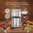 thumbnail image 2 of SPHERE Premium 2 in 1 Chopper & Grinder - Stainless Steel Kitchen Tool, 2 of 6