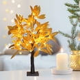 thumbnail image 4 of Gold Gold Led White Birch Tree Lights Christmas Shape Decorative Ornaments Usb Battery Powered Wealth Tree Design Plastic Material, 4 of 6