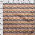thumbnail image 3 of oneOone Tissu Polyester Spandex Rouge Tribal Couture Projets d'Artisanat Imprimés de Tissu au Yard 56 Pouces de Large, 3 of 5