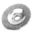 thumbnail image 4 of Cergrey 6in Dépoussiérante Désherbage Tondeuse à Fil Torsadé Non Rouille Durable Brosse Gazon, 4 of 8