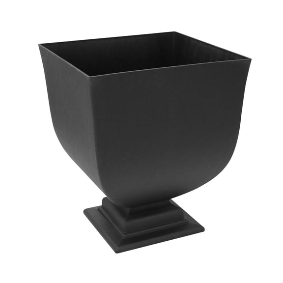TierraVerde Hourglass Planter Urn Slate 15" H