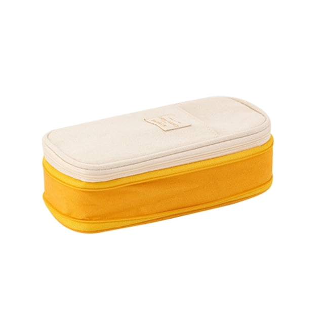 RKSTN Pencil Case Large Capacity Macaron Color Matching Can Transform Into A Large-capacity Upgrade Pencil Case Pencil Pouch for School