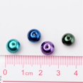 thumbnail image 4 of HLONK 1Bag Pastel Mix Pearlized Glass Pearl Beads Mixed Color 8mm Hole  1mm, 4 of 4