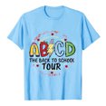 thumbnail image 4 of AWZXDE Hauts pour Filles Enfants Rentrée des Classes T-Shirt Graphique à Manches Courtes Col Rond Lumineux Confortable pour Garçons et Filles, 4 of 4