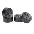 thumbnail image 4 of RC Moyeu de Roue, Fer Résistant à l'Usure 4PCS Facile à Installer Moyeu de Roue RC Beadlock 1,9 Po pour Remplacement Noir, Blanc, Argent, Ti Couleur, 4 of 8