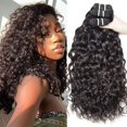 thumbnail image 1 of Yavida Water Wave Human Hair Bundles Wet and Wavy Human Hair Weave Bundles Brazilian Bundles Human Hair Unprocessed Remy Human Hair Water Wave Bundles 10 12 14 Inch, 1 of 8