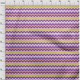 thumbnail image 4 of oneOone Polyester Spandex Medium Yellow Fabric Chevron Sewing Craft Projects Fabric Prints By Yard 56 Inch Wide-TM, 4 of 5