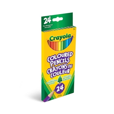 Crayons de couleur Crayola, 24 ct