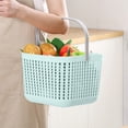 thumbnail image 1 of Vaidha Hollow Hand Basket Multifunctional Home Bathroom Plastic Storage, 1 of 6