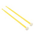 thumbnail image 1 of Drums Mallets Accessory, Double Headed Portable Nylon Handle Drum Mallet Set  For Playing Yellow, 1 of 8