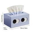 thumbnail image 4 of Elegant Facial Tissue Cover Desktop Ornament Stylish Home Decorative for Living Room Desk, 4 of 8