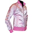 thumbnail image 3 of Blouson Bombardier Rose Blouson Bombardier Femme Blouson Bombardier en Satin Rose Blouson Bombardier Ma1 Blouson Femme Blouson Bombardier Rose Femme Blouson en Satin Rose Taille m, 3 of 5