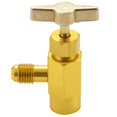 thumbnail image 1 of 1/4 Sae M14 Thread Adapter R-134A Automotive Air Conditioner Refrigerant Can Dispensing Bottle Tap Opener Valve, 1 of 8