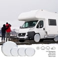 thumbnail image 1 of XZNGL Wheel Covers for Trailer Tires Tire Covers for Rv Wheel (4 Pack Silver), Oxford Sun Protectors for Motorhome Boating Trailer Camper Van Wheel Covers for Rv Tires, 1 of 8
